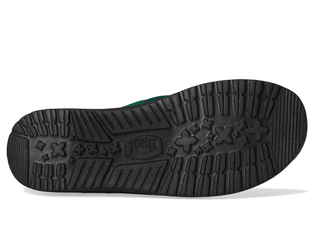 HEYDUDE Women's Wendy Bow Tartan Plaid Loafer