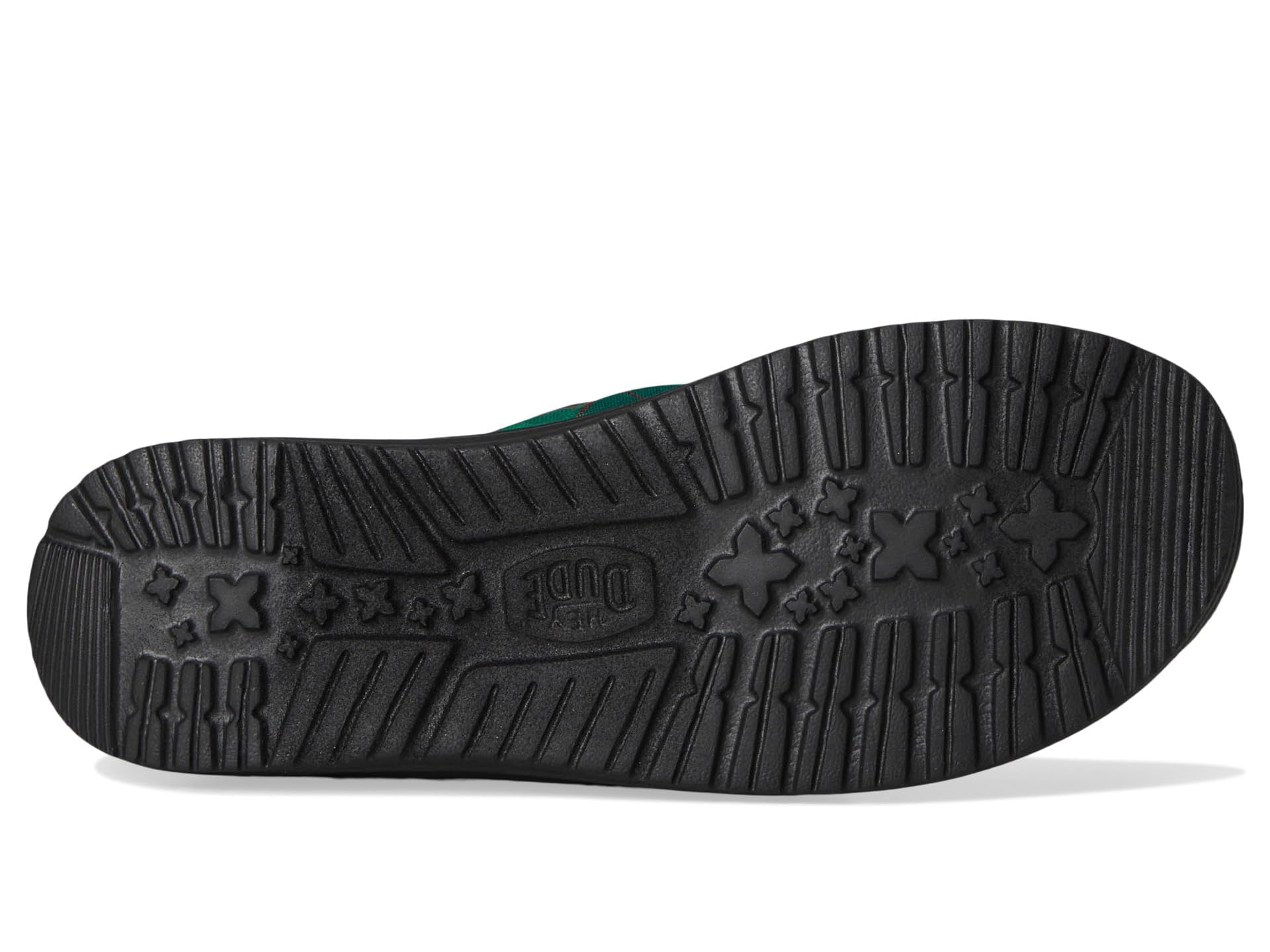 HEYDUDE Women's Wendy Bow Tartan Plaid Loafer