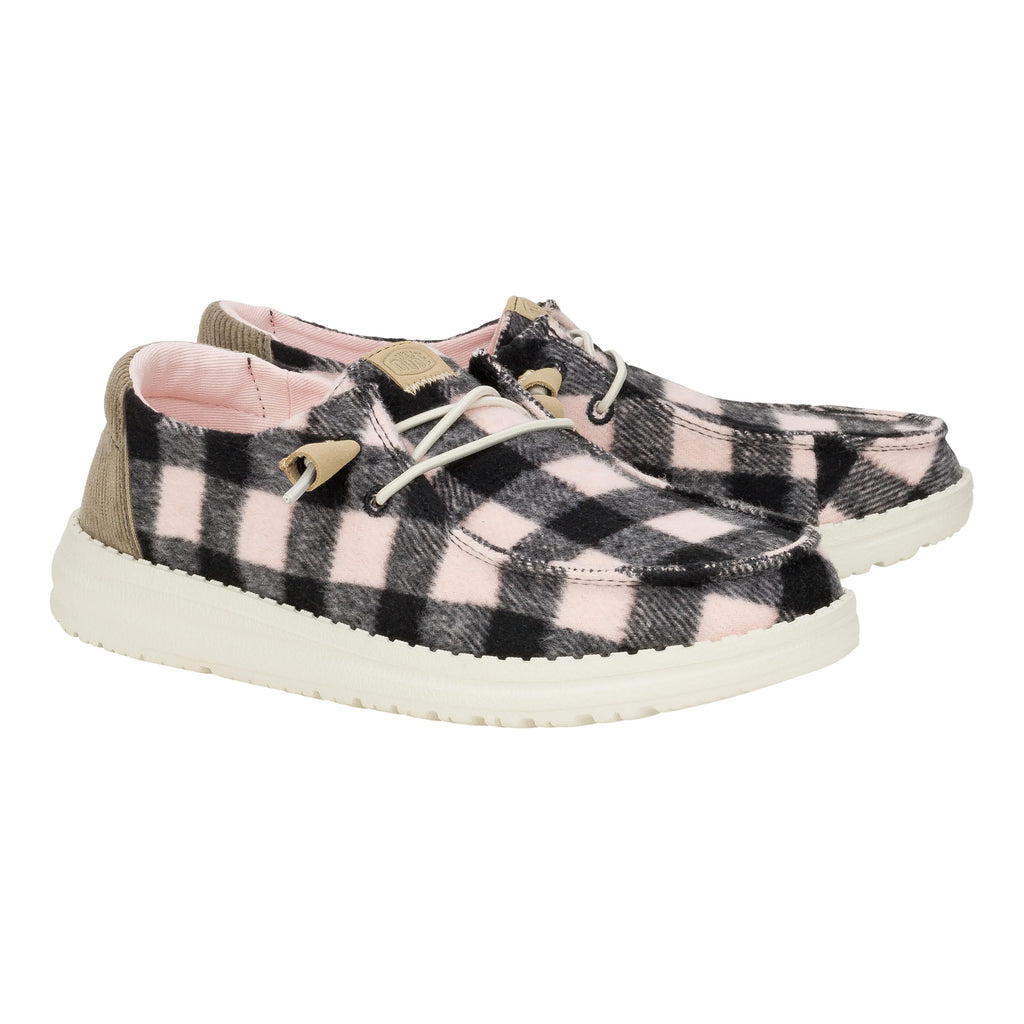HEYDUDE Wendy Buffalo Plaid | Women’s Shoes | Women’s Slip-on Loafers | Comfortable & Light-Weight