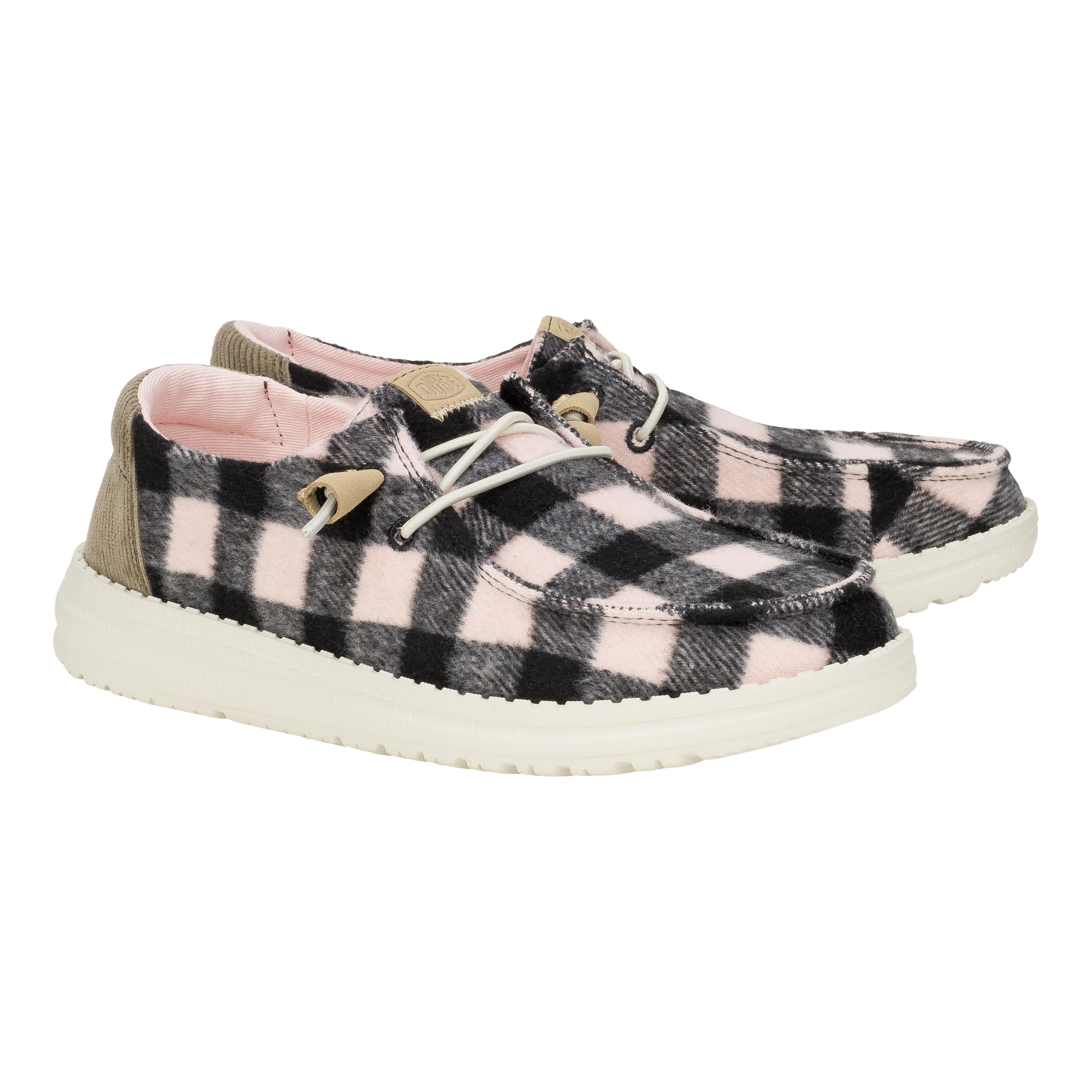 HEYDUDE Wendy Buffalo Plaid | Women’s Shoes | Women’s Slip-on Loafers | Comfortable & Light-Weight