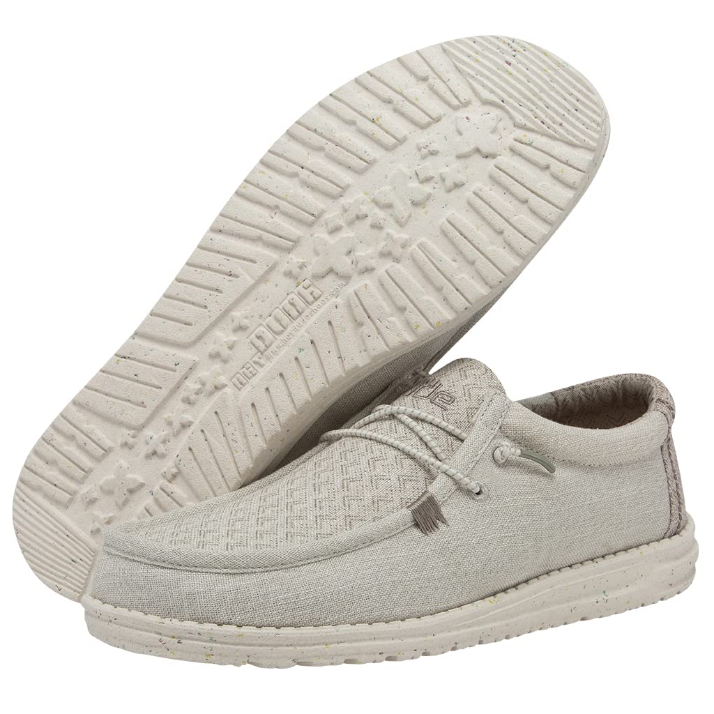 HEYDUDE Wally Eco Sox | Men’s Shoes | Men's Lace Up Loafers | Comfortable & Light-Weight