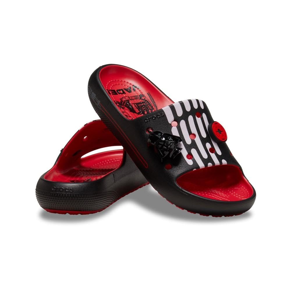Crocs Unisex-Adult Darth Vader Classic Slides 2.0, Sandals for Women and Men