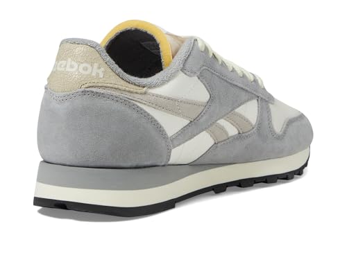 Reebok Unisex Classic Leather Sneaker, Chalk/Grey 3/Moonstone, 14.5 Women/13 Men