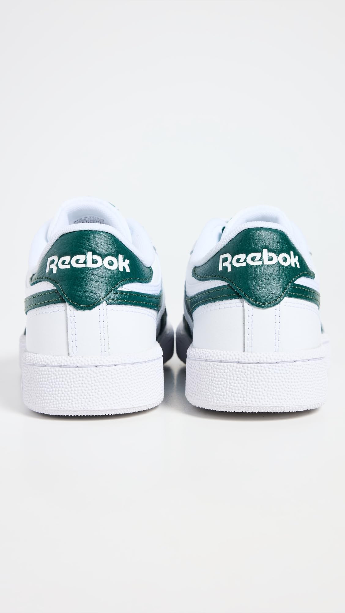 Reebok Unisex Club C Revenge Sneaker, White/Collegiate Green/White, 13.5 Women/12 Men