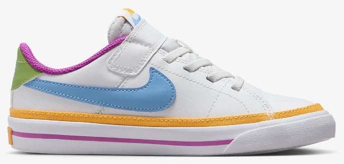 Nike Court Legacy Little Kids, Summit White/University Blue/