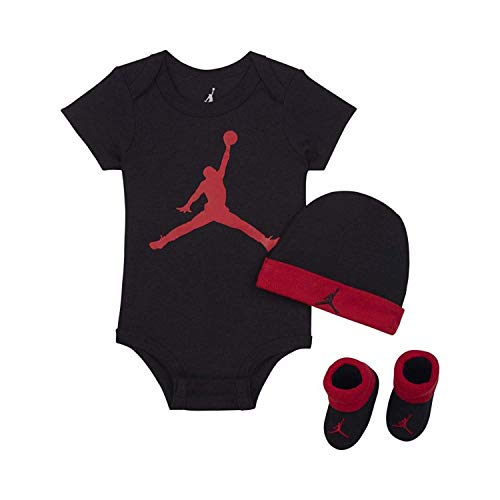Nike Baby's Bodysuit, Hat and Booties 3 Piece Set