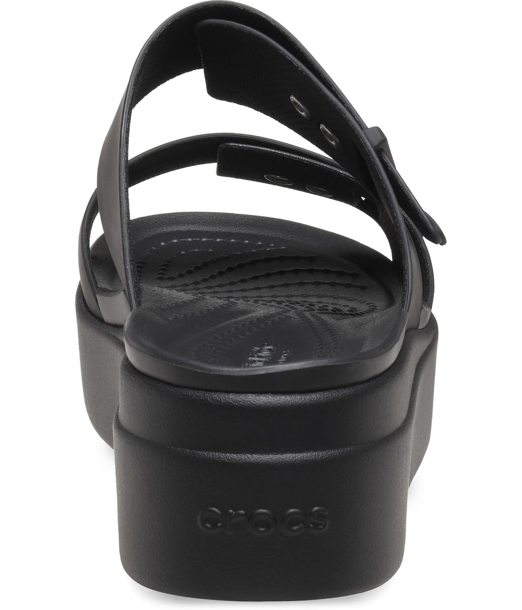 Crocs Women's Brooklyn Buckle Low Wedges