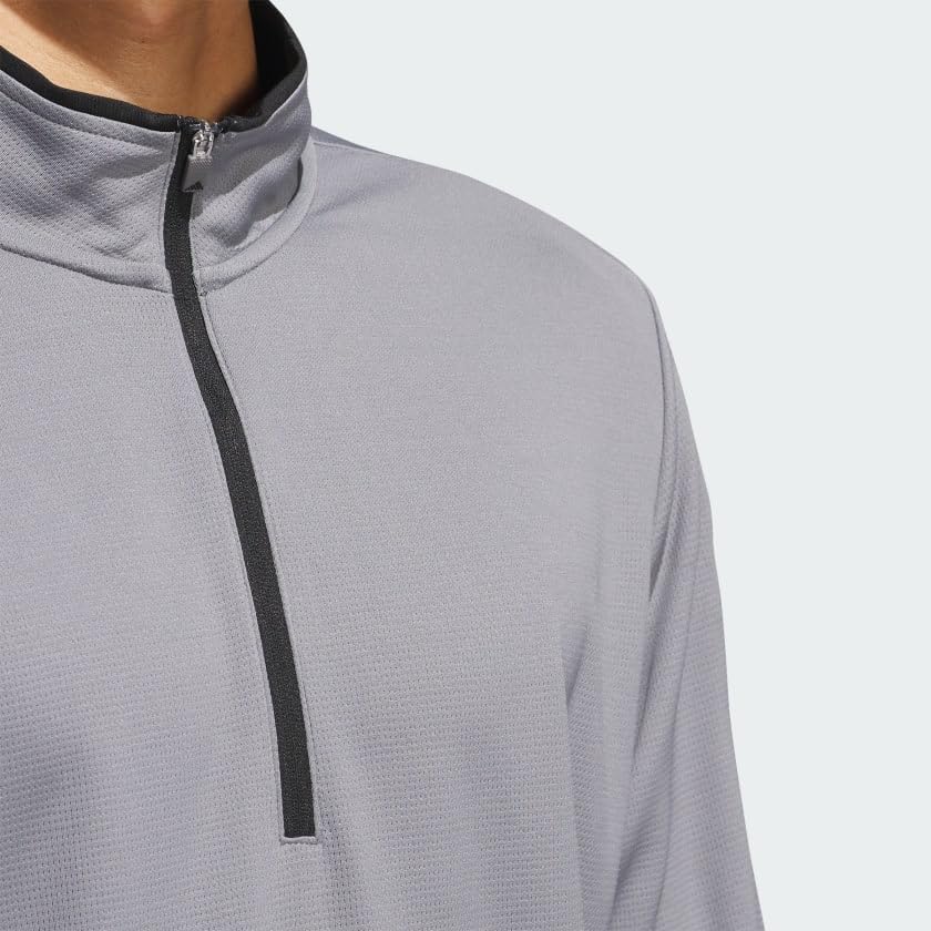 adidas mens Lightweight Half-zip Top