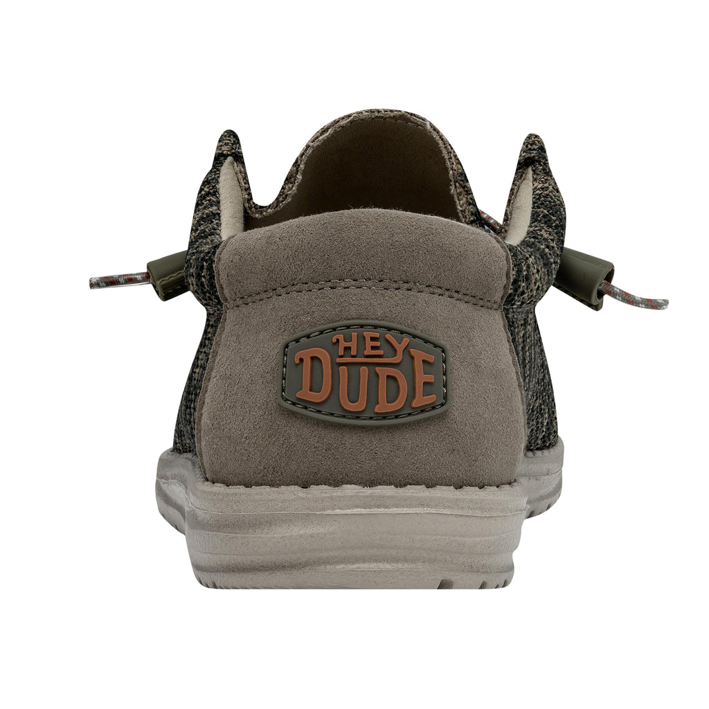 HEYDUDE Men's Wally Washed Camo | Men's Shoes | Men Slip-on Loafers | Comfortable & Light-Weight