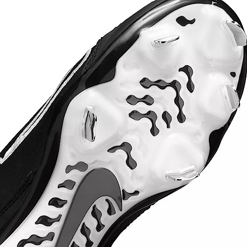 Nike Women's Hyperdiamond 4 Elite Softball Cleats (7 US, Black/Dark Smoke Grey/Wolf Grey/White)