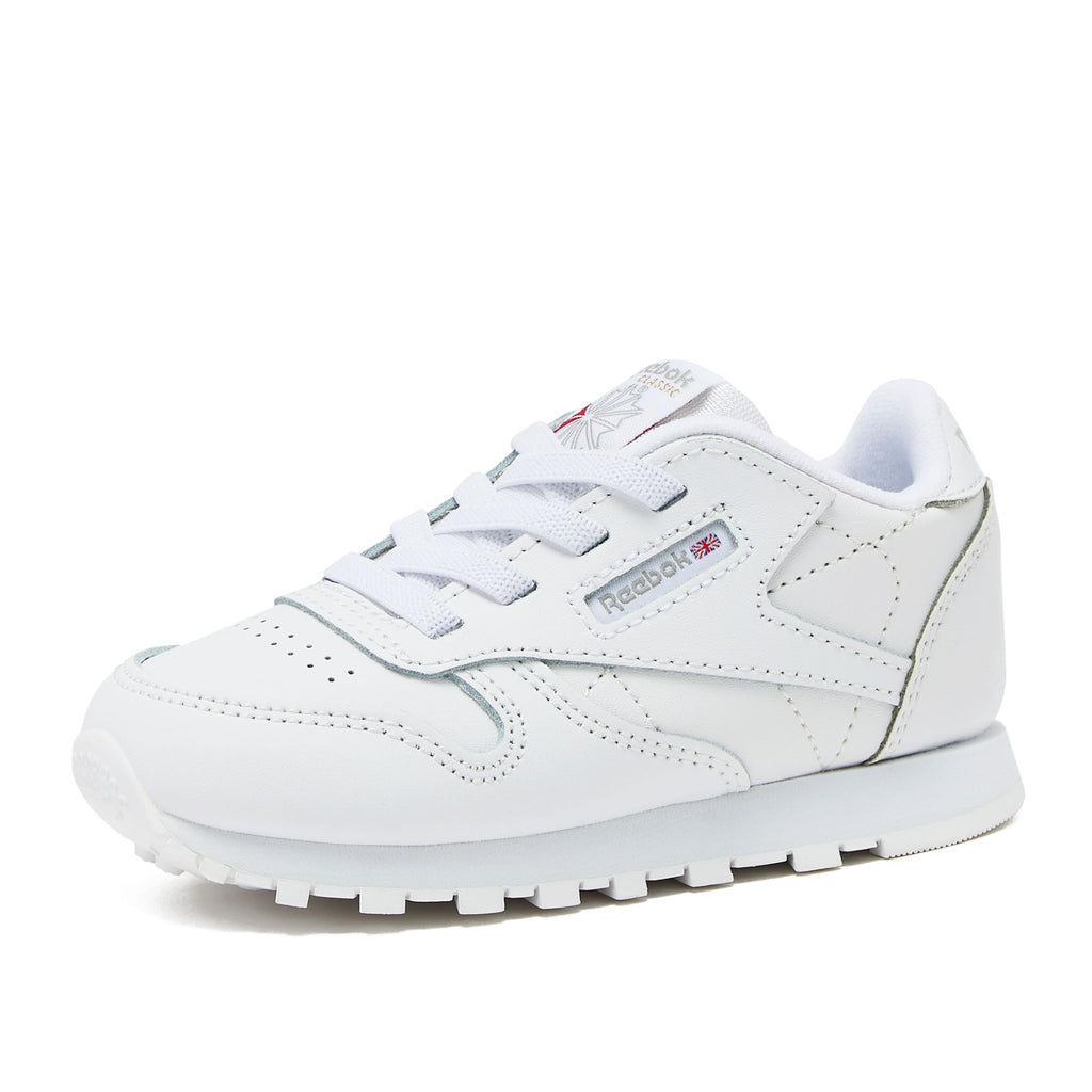 Reebok Classic Leather Girls & Boys Shoes for Kids, Toddler, Little Kid or Big Kid Sneakers, White, 6.5 Toddler