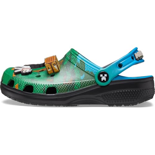 Crocs Kids' Classic Minecraft Clogs