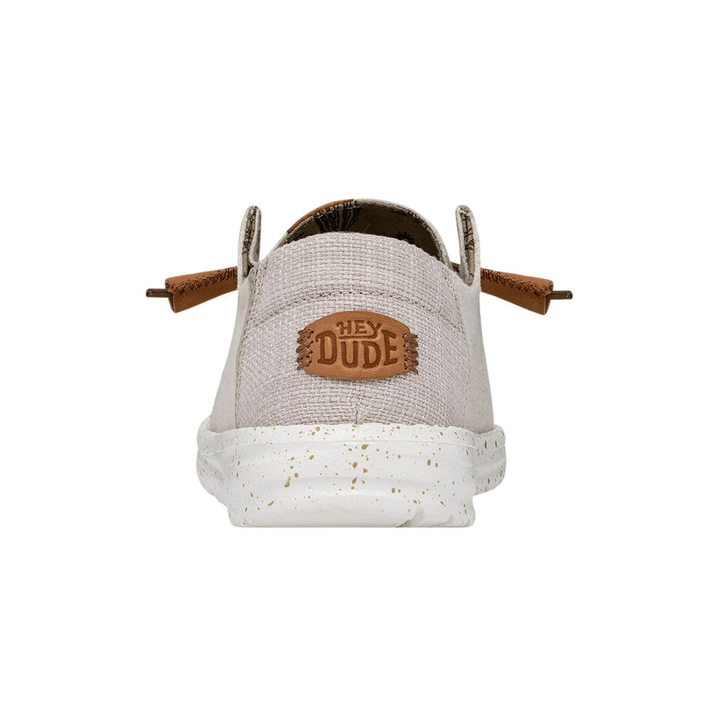 Hey Dude Women's Wendy Washed Canvas | Women’s Shoes | Women’s Lace Up Loafers | Comfortable & Light-Weight