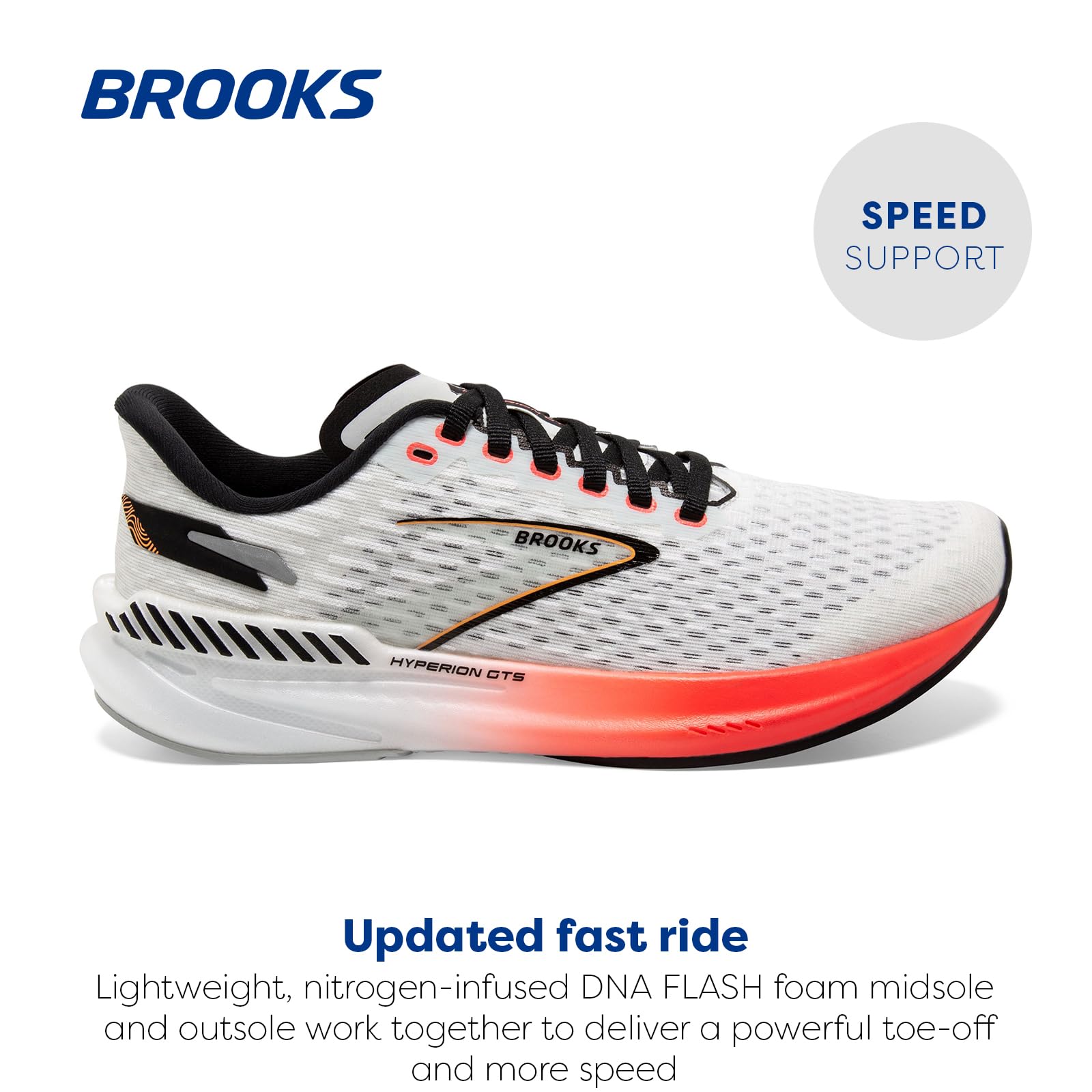 Brooks Women’s Hyperion GTS Supportive Running Shoe