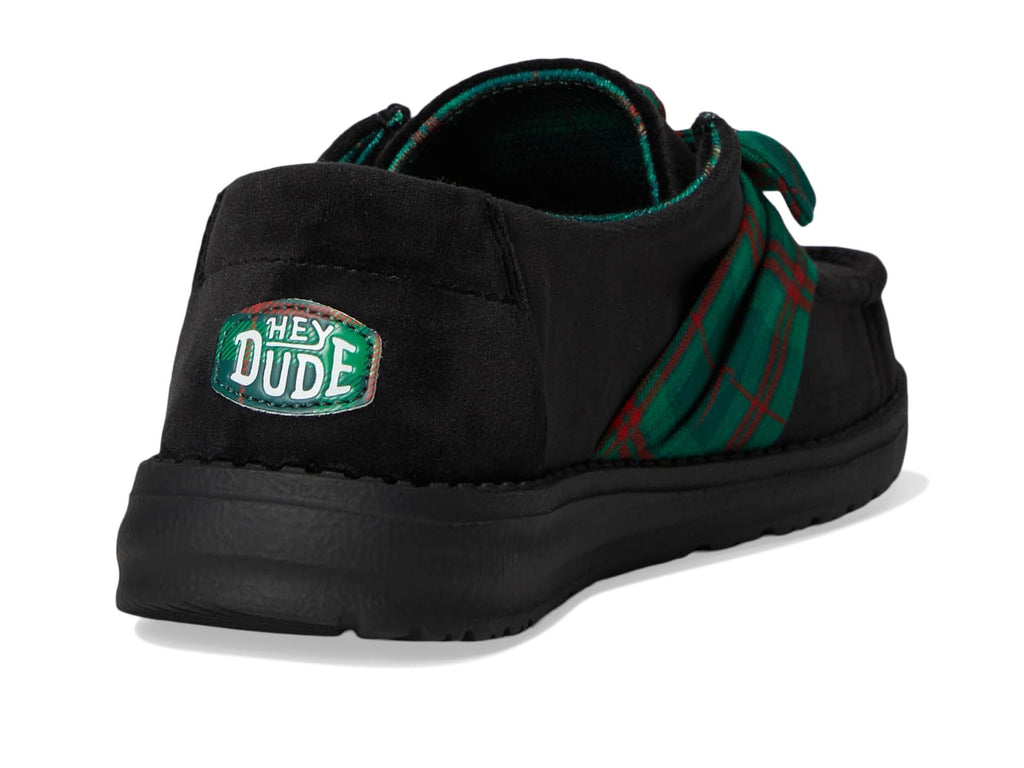 HEYDUDE Women's Wendy Bow Tartan Plaid Loafer