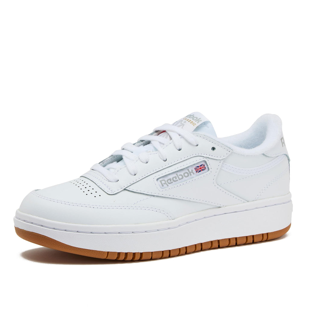 Reebok Club C Double Revenge Platform Tennis Shoes for Women, Fashion Womens Sneakers