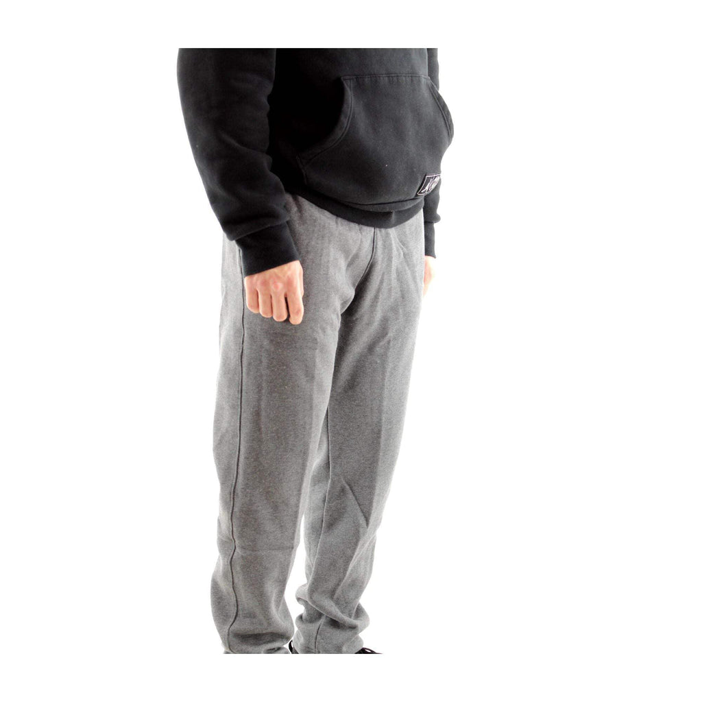 Nike Men's NSW Club Pant Open Hem, Charcoal Heather/Anthracite/White, X-Large