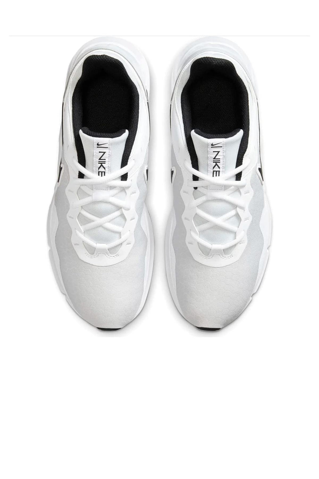 Nike Men's Cross Training Sneaker, Grey Pure Platinum Black White, 9