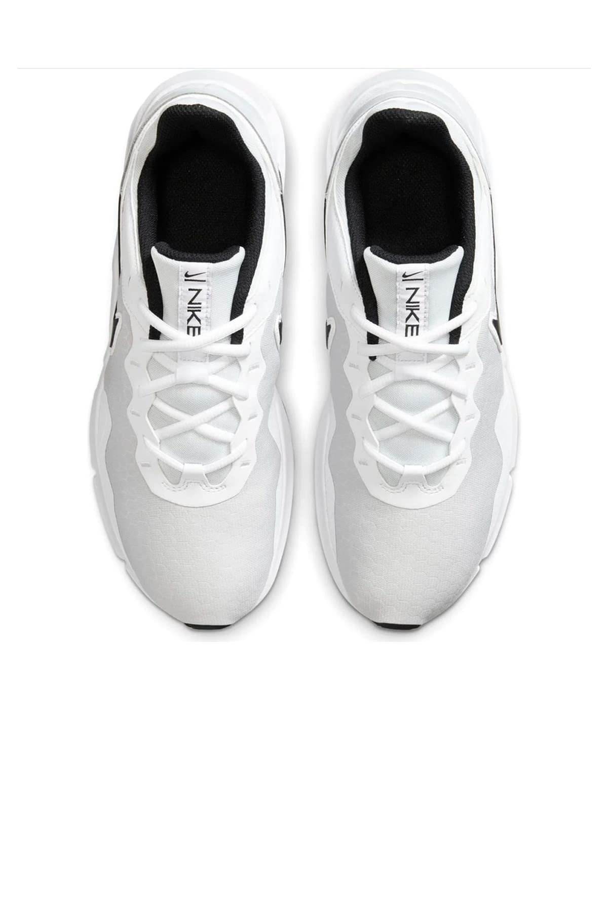 Nike Men's Cross Training Sneaker, Grey Pure Platinum Black White, 9