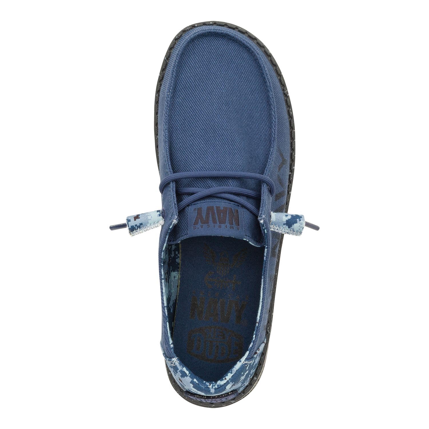 Hey Dude Wendy US Armed Forces, Navy, Army, Women’s Shoes, Women’s Slip-on Loafers, Comfortable & Light-Weight