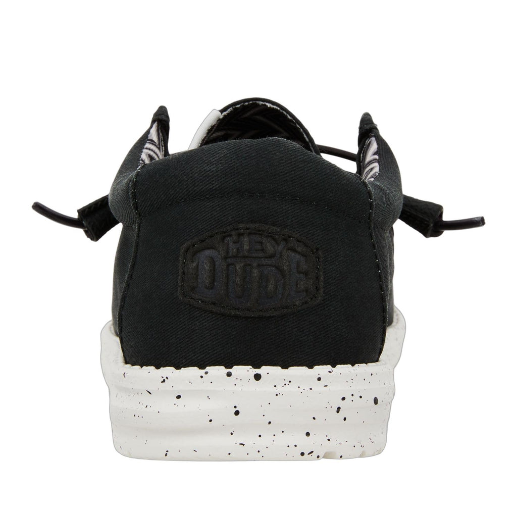 HEYDUDE Men’s Wally Stretch Canvas Loafers | Comfortable Lightweight Slip-On Shoes for Men | Casual Walking, Travel & Everyday Comfort