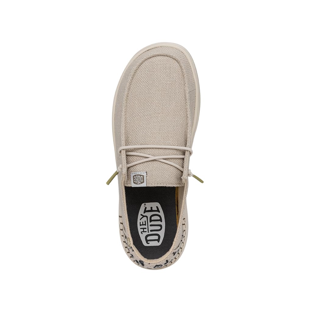 Hey Dude Women's Wendy Rise | Loafers | Slip On Shoes | Comfortable & Light Weight
