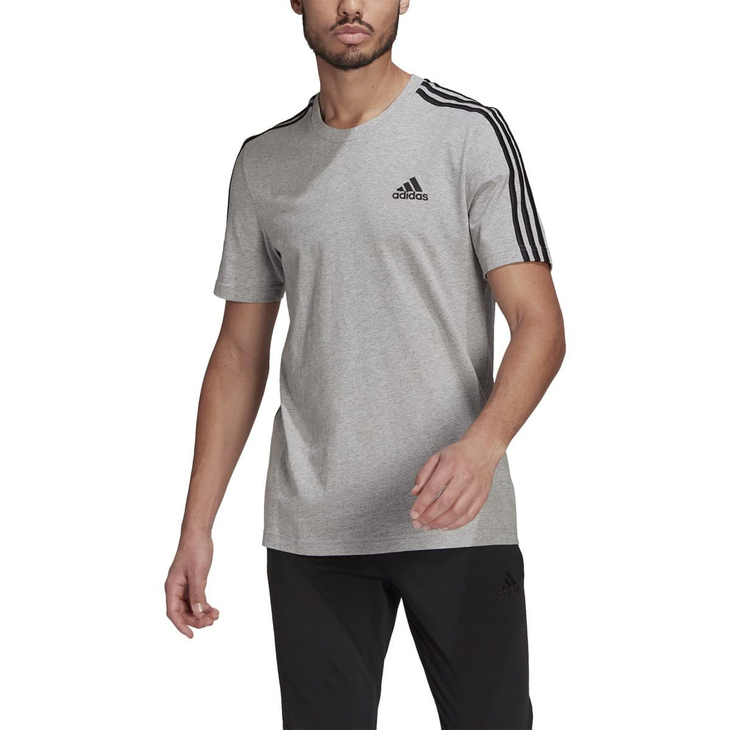 adidas Men's Essentials 3-Stripes Tee