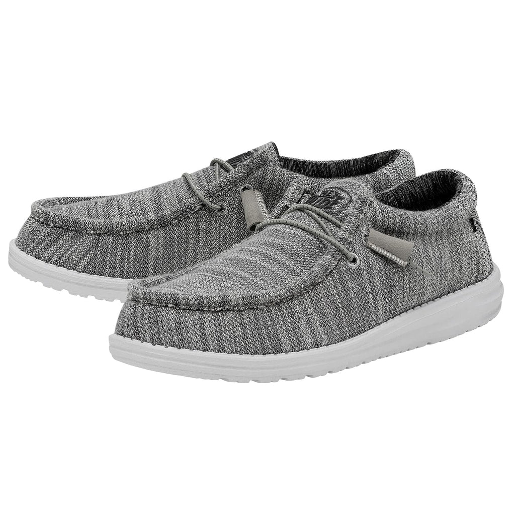Hey Dude Men's Wally Stretch | Men's Loafers | Comfortable & Light-Weight