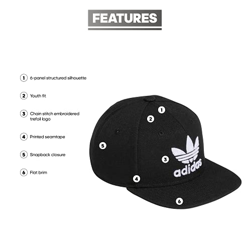 adidas Originals Boys' Youth Originals Trefoil Chain Snapback