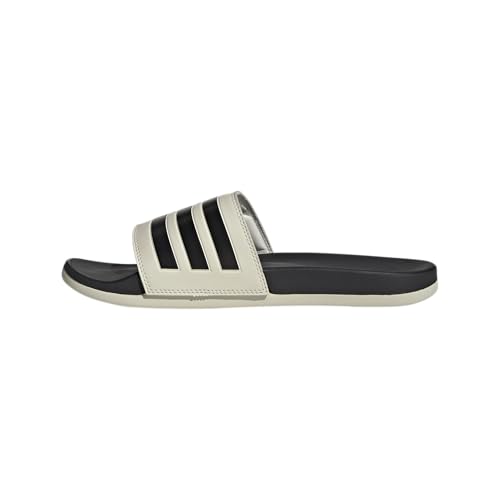 adidas Mens Adilette Comfort Slide Casual Sandals Casual - White