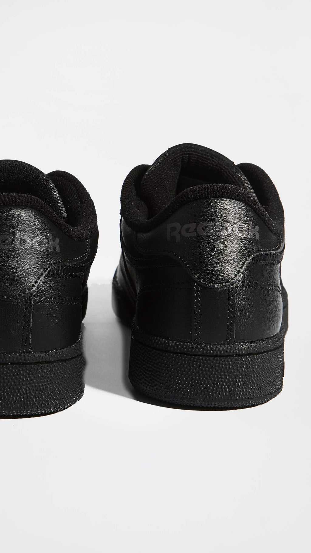 Reebok Club C 85 Mens Tennis Shoes, Casual Fashion White Sneakers for Men, Int-Black/Charcoal, 13