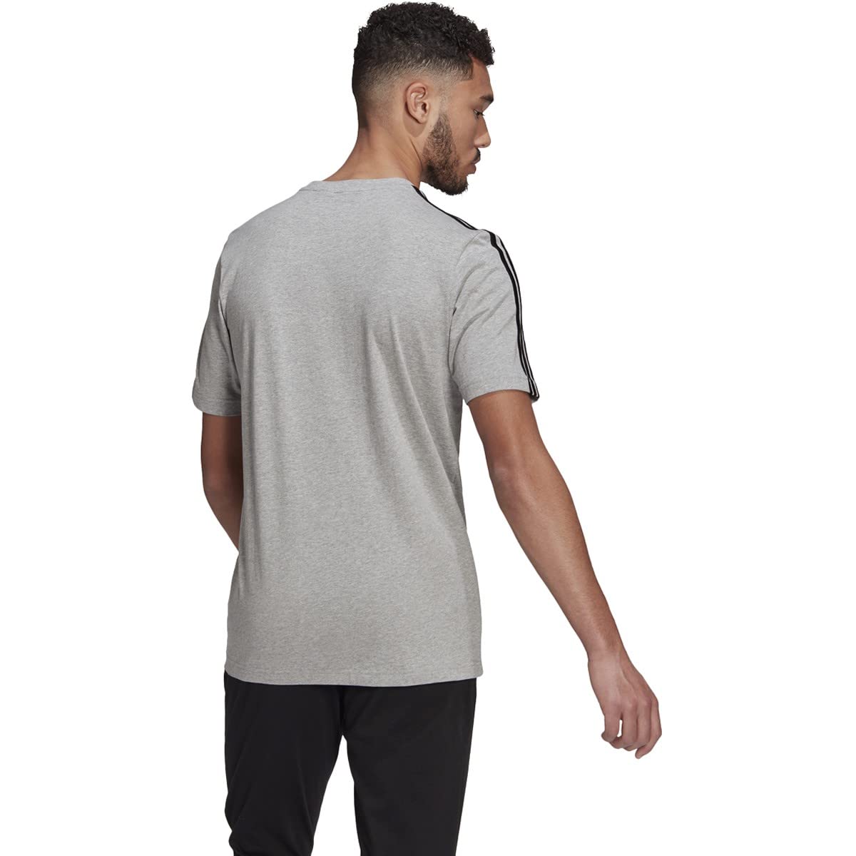 adidas Men's Essentials 3-Stripes Tee