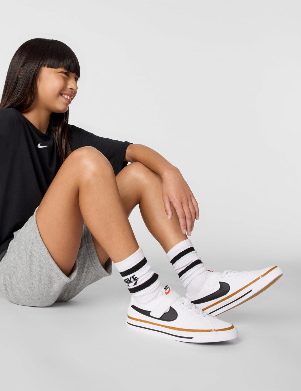 Nike Baby-Boy's Court Legacy (Infant/Toddler) Sneaker