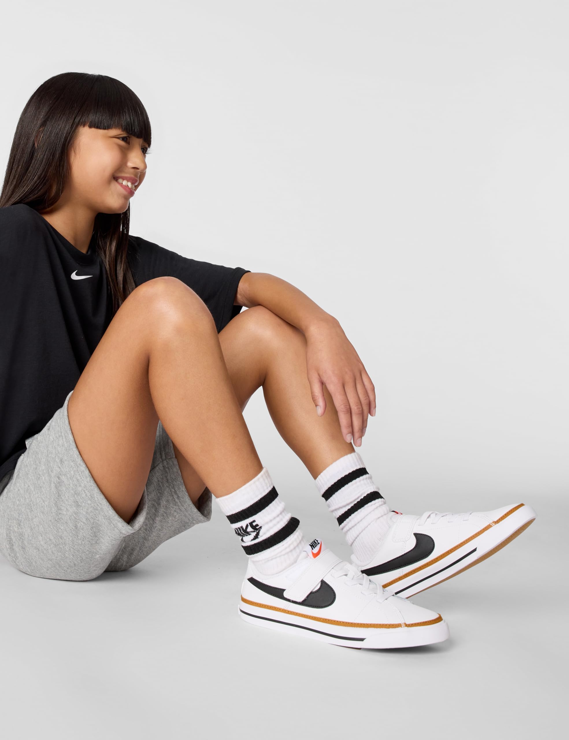 Nike Baby-Boy's Court Legacy (Infant/Toddler) Sneaker