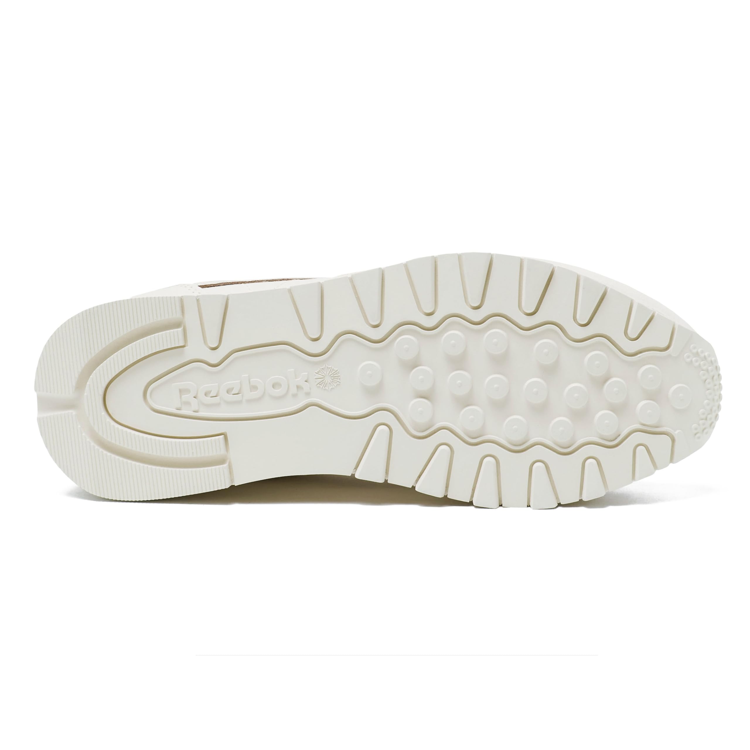 Reebok Classic Leather Sneakers for Men - Black or White Tennis Mens Shoes, Chalk/Vector Blue/Vector Red, 9