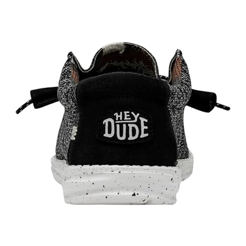 Hey Dude Men's Wally Sox | Men’s Shoes | Men's Lace Up Loafers | Comfortable & Light-Weight