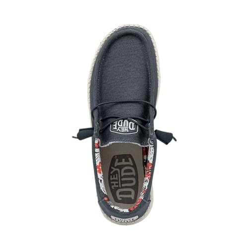 Hey Dude Men's Wally Stretch | Men's Loafers | Comfortable & Light-Weight