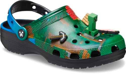 Crocs Unisex-Adult Classic Minecraft Clogs