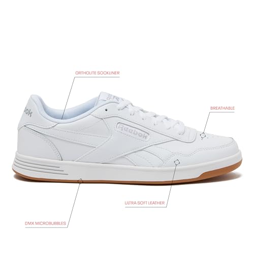 Reebok Mens Court Advance Sneakers for Men - Casual Tennis Mens Shoes