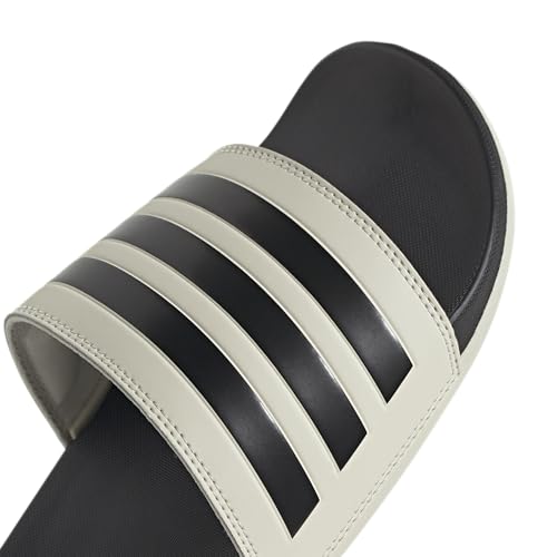 adidas Mens Adilette Comfort Slide Casual Sandals Casual - White