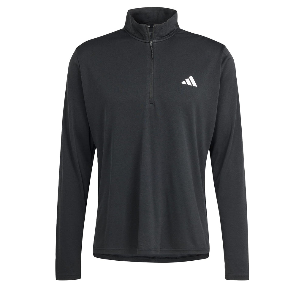adidas Men's Train Essentials Quarter-Zip Long Sleeve T-Shirt