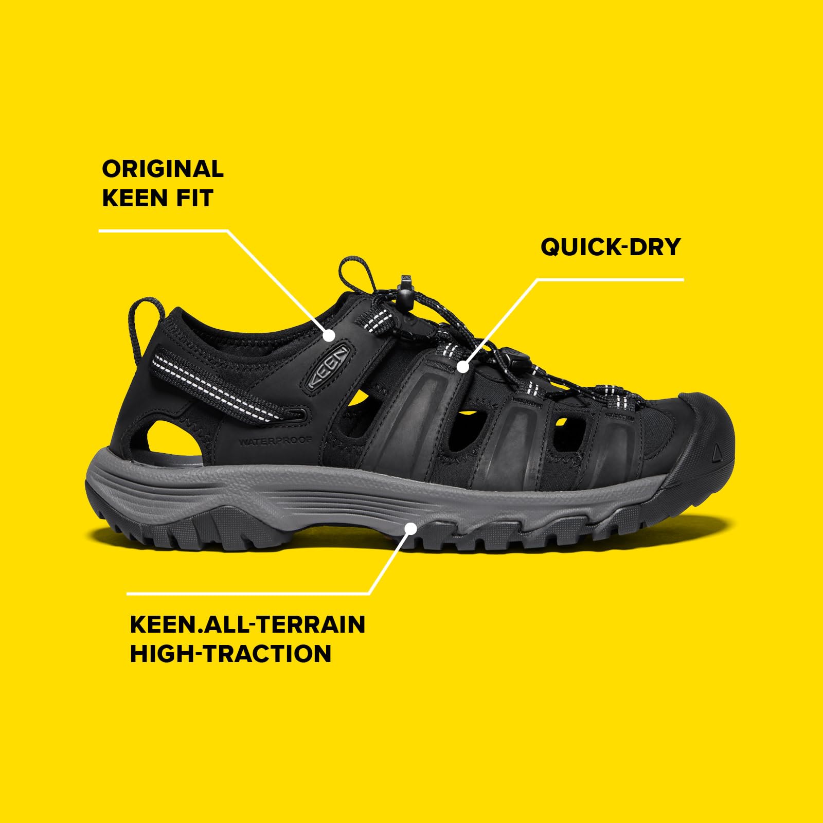 KEEN Men's, Targhee III Fisherman Sandal