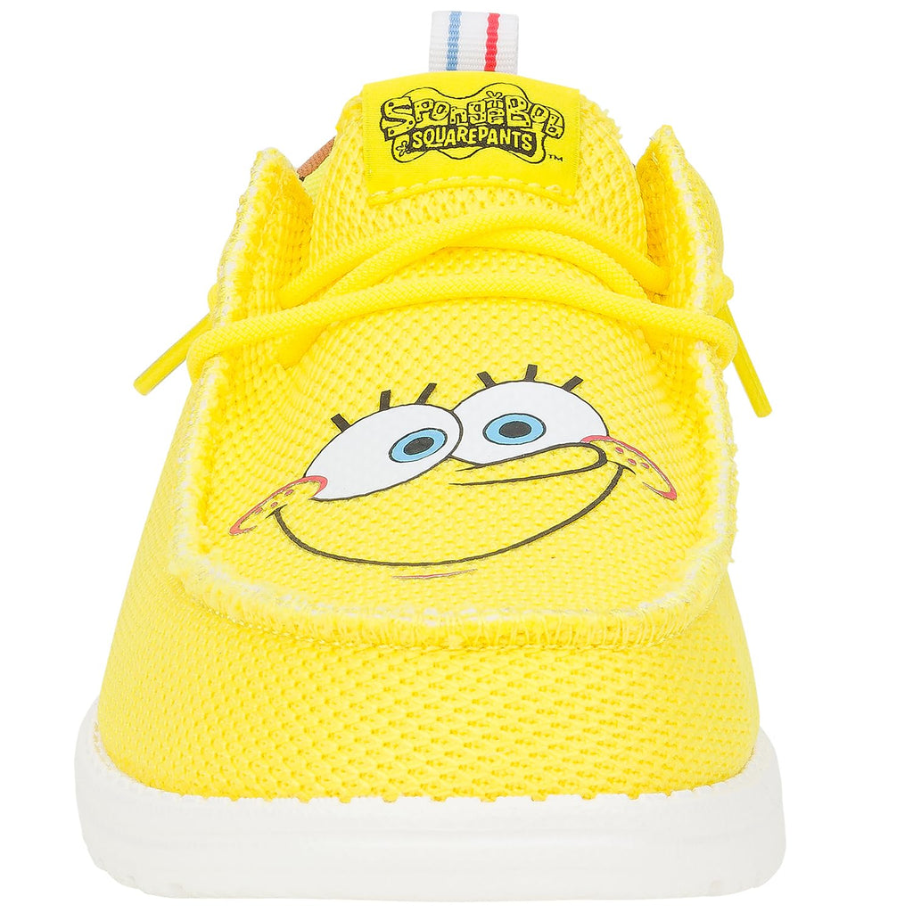 HEYDUDE X Spongebob, Men's Slip-on Loafers, Comfortable & Light-Weight