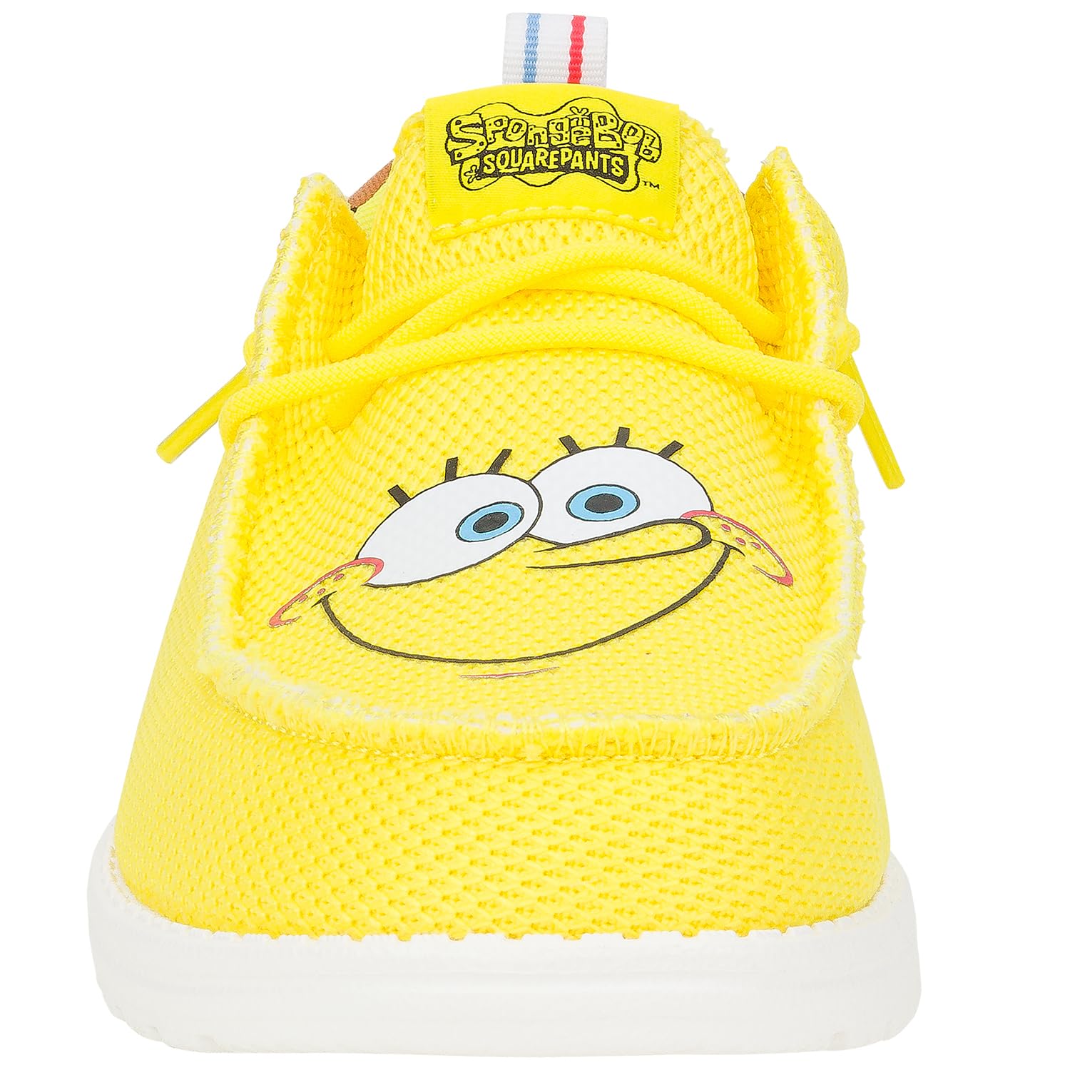HEYDUDE X Spongebob, Men's Slip-on Loafers, Comfortable & Light-Weight
