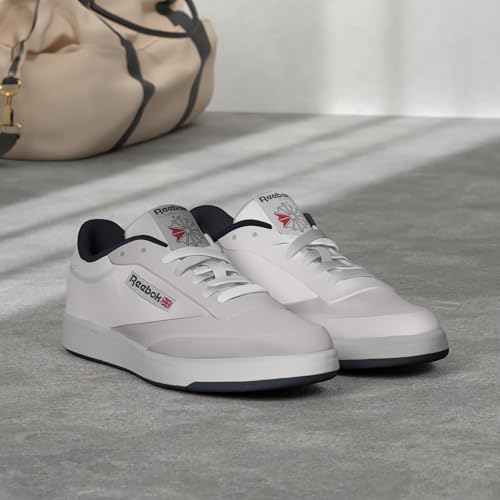 Reebok Men's Club C 85 Tennis Shoes, Casual Fashion White Sneakers