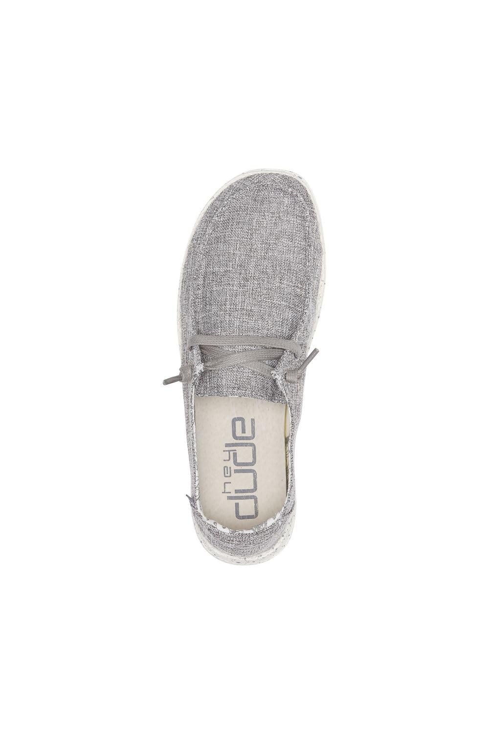 Hey Dude Women's Wendy Chambray | Women's Shoes | Women's Lace Up Loafers | Comfortable & Light-Weight