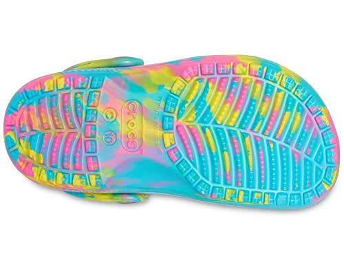 Crocs Kids' Classic Marbled Tie-Dye Clogs