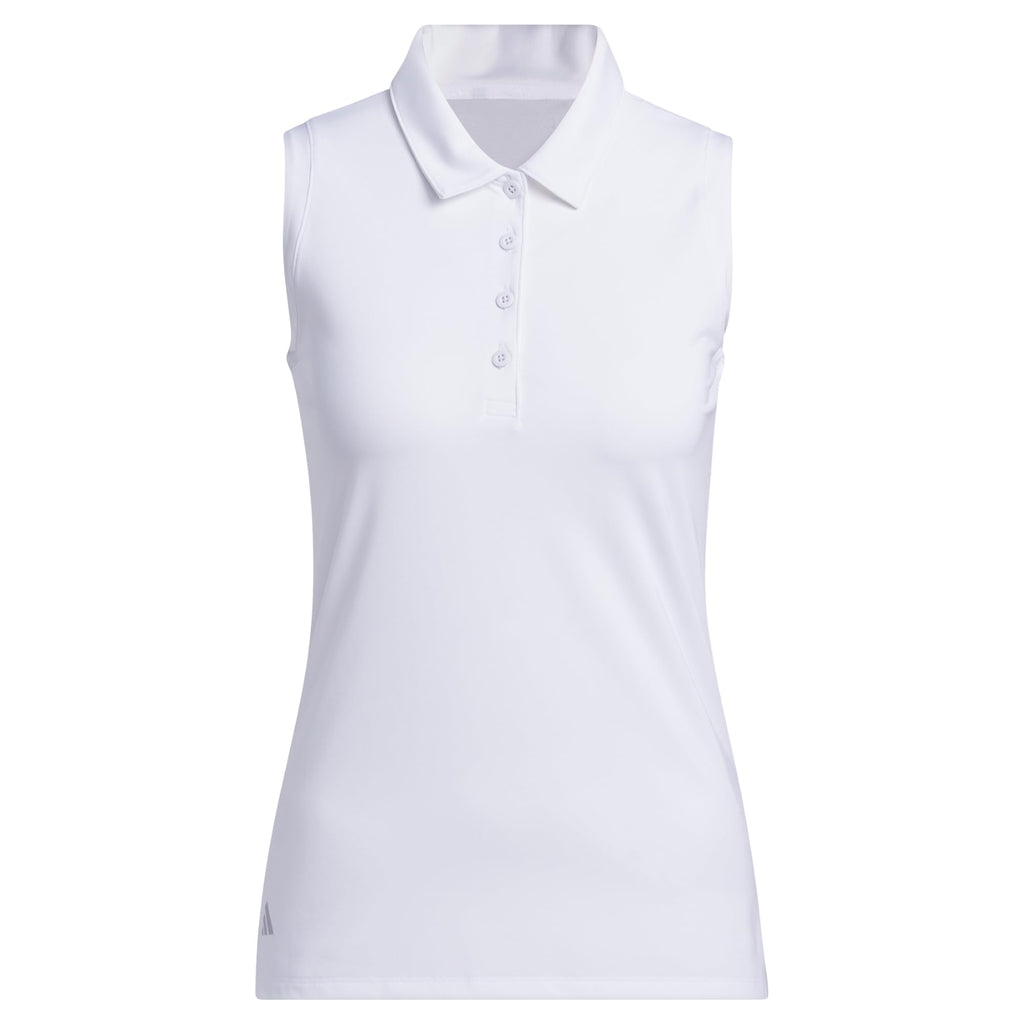 adidas Women's Ultimate365 Solid Sleeveless Polo Shirt
