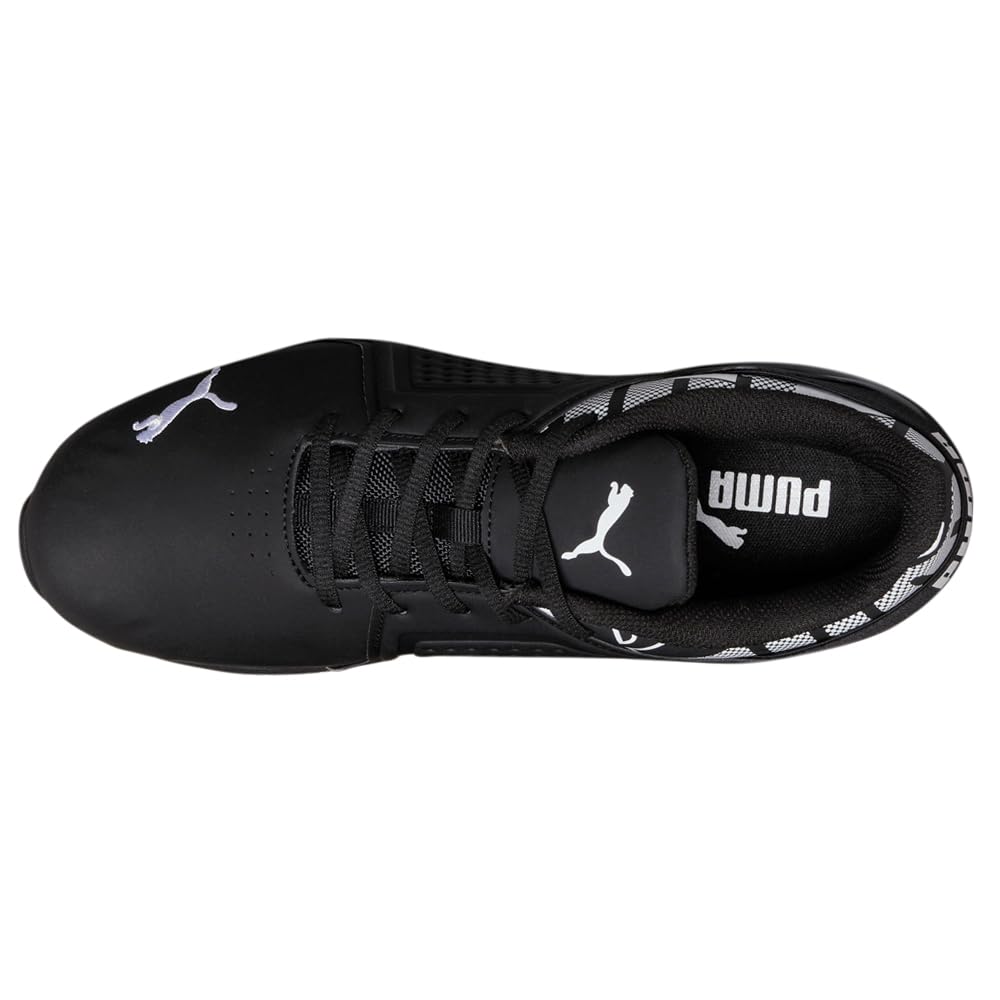 PUMA Mens Viz Runner Repeat Running Sneakers Shoes - Black - Size 13 M