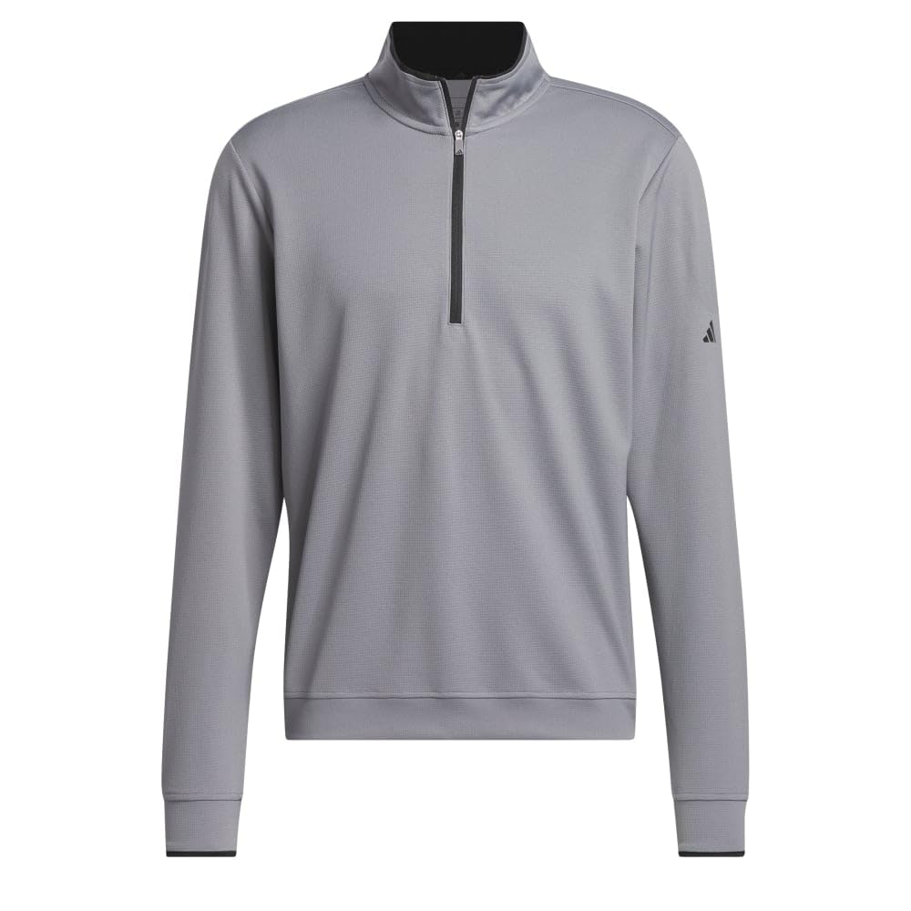 adidas mens Lightweight Half-zip Top